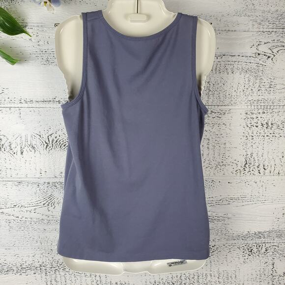 Madewell Knit Sleeveless Tank Top Sz Small NWT Minimalist Layering Essential - Picture 4 of 7
